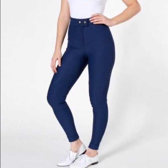 American Apparel Riding Pant Blue 